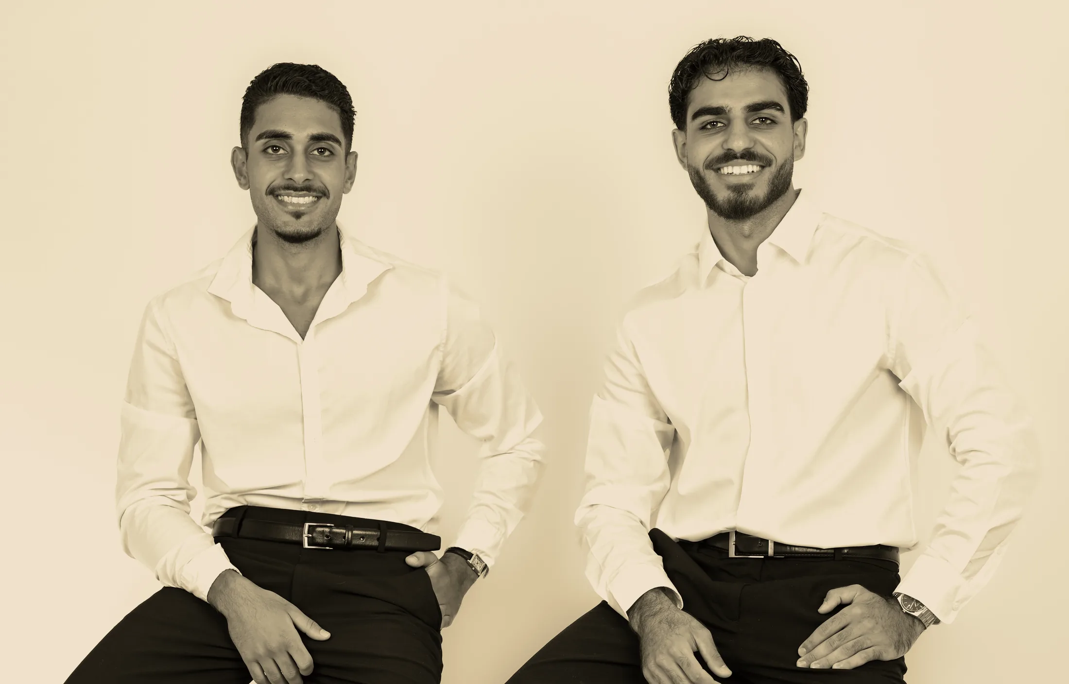 Ahmed et Hassan Al Gizani, fondateurs d'ALG Club
