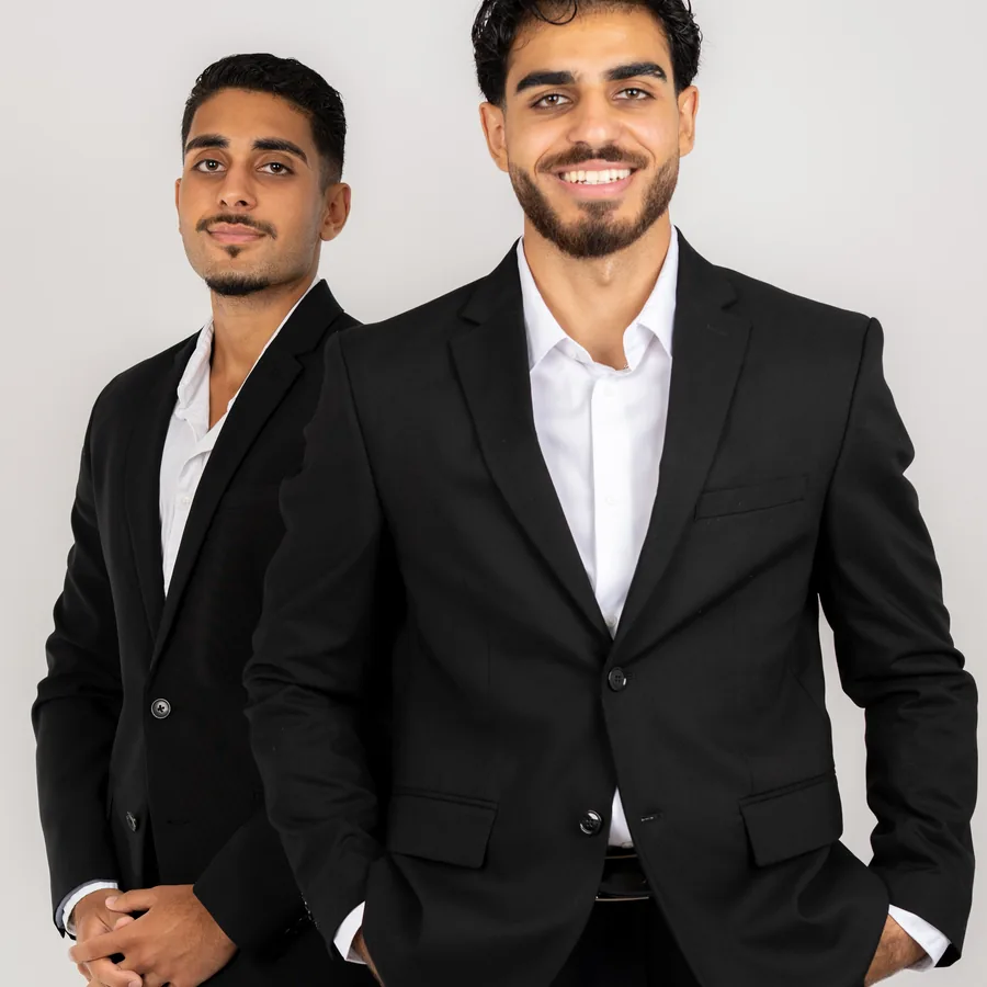 Ahmed et Hassan Al Gizani, fondateurs d'ALG Club