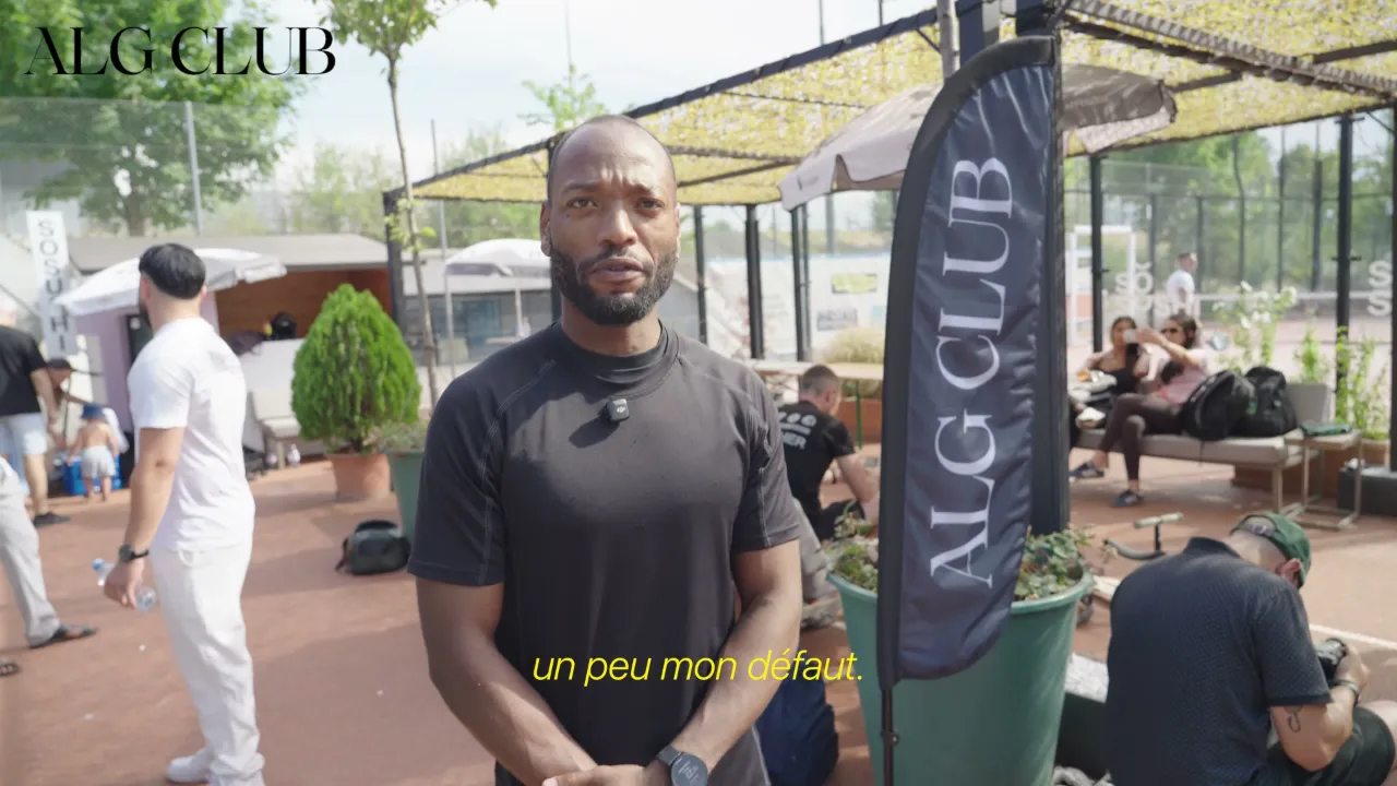 Simon Siegenthaler, membre d'ALG Club, pendant son interview vidéo